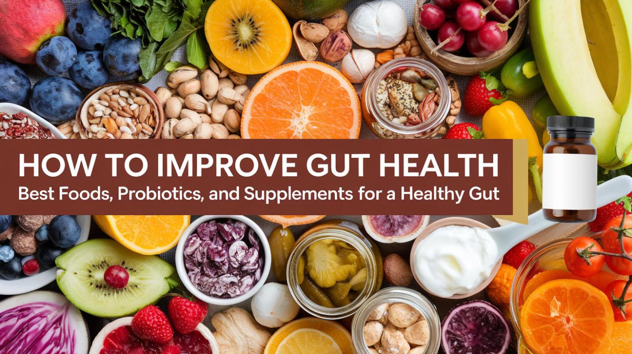 How To Improve Gut Health With Diet And Probiotics