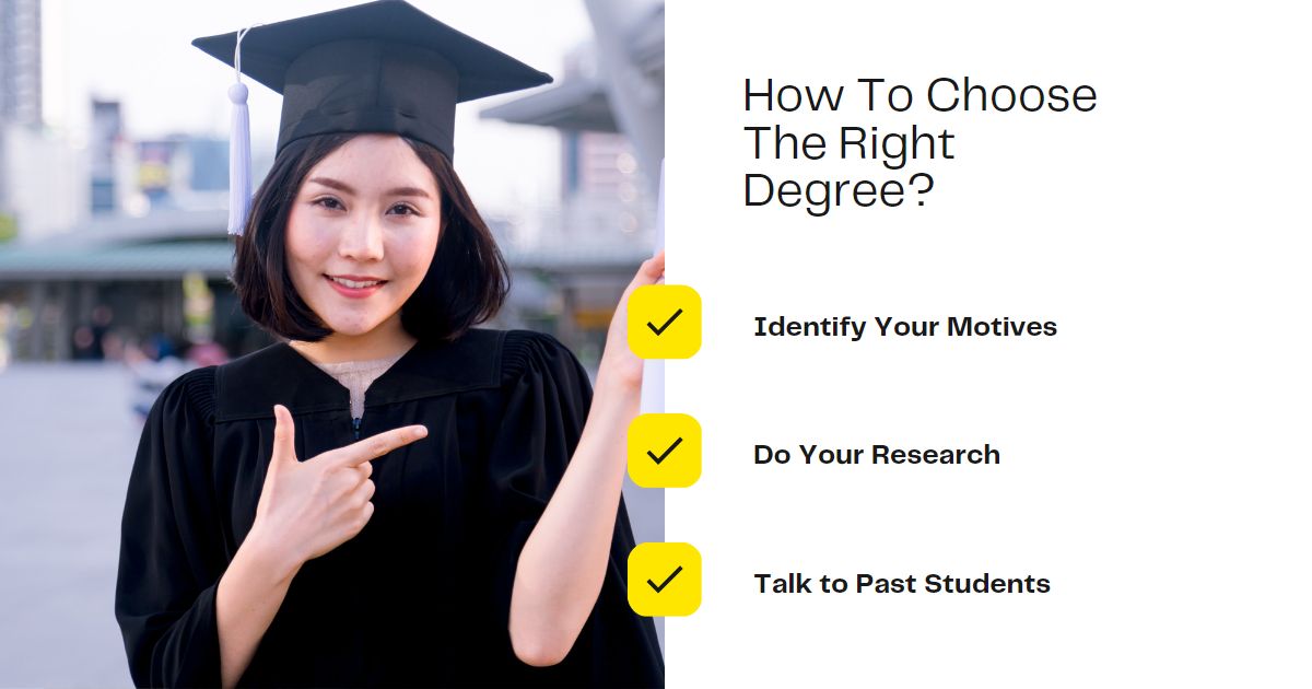 How To Choose The Right Degree For My Career Goals