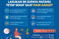 Lakukan Ini Supaya Matamu Tetap Sehat Saat Main Gadget - Infografik ... Bagaimana Cara Mengoptimalkan Penggunaan Gadget Sehari-Hari